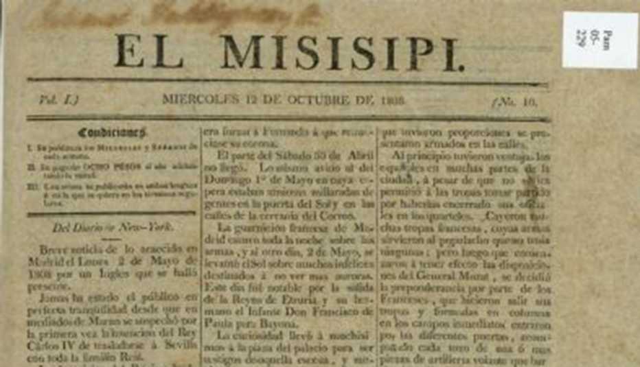 Periódico El Misisipi