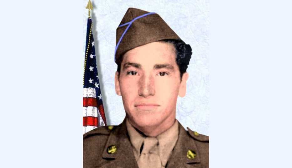 David M. Gonzales, veterano de la Segunda Guerra Mundial