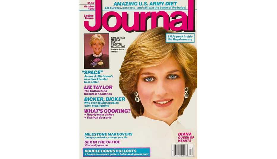 Lady Diana en la portada de la revista Journal
