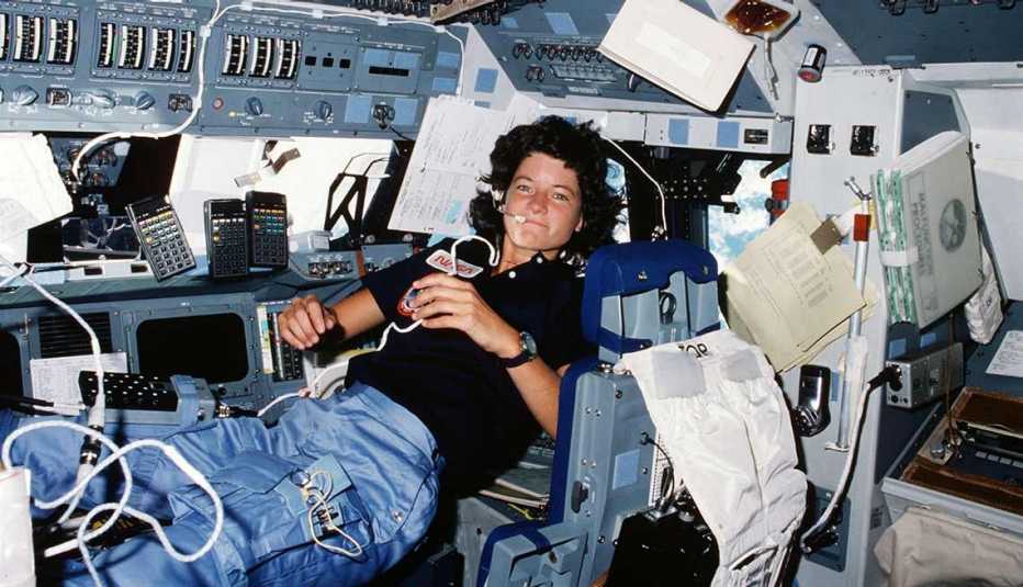 Sally Ride, primera mujer estadounidense en el espacio