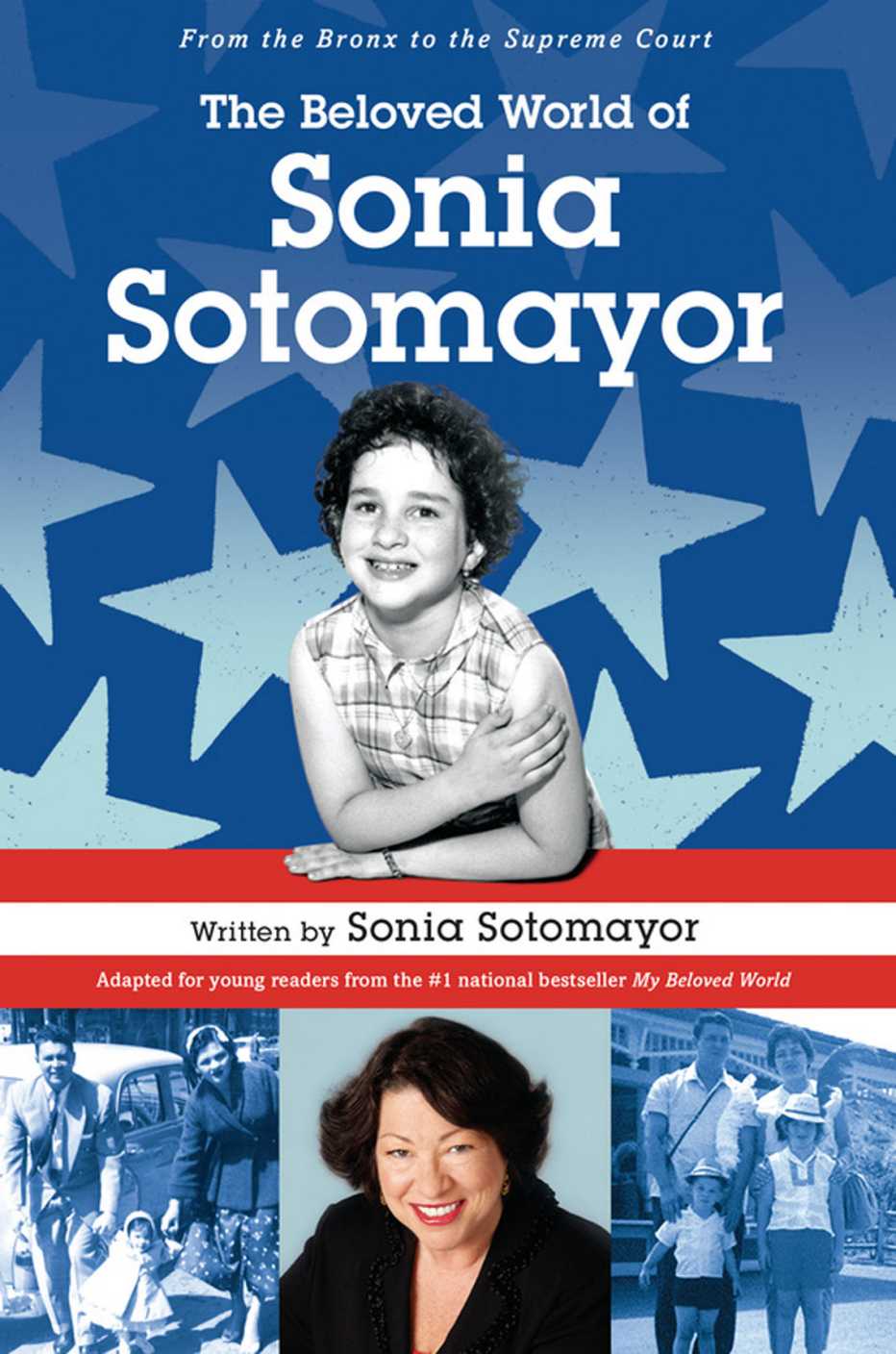 Carátula del libro de Sonia Sotomayor "The Beloved World of Sonia Sotomayor".