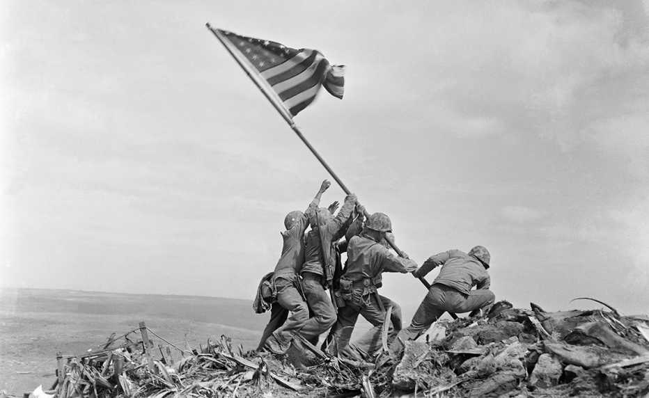 Levantamiento de la bandera de Iwo Jima