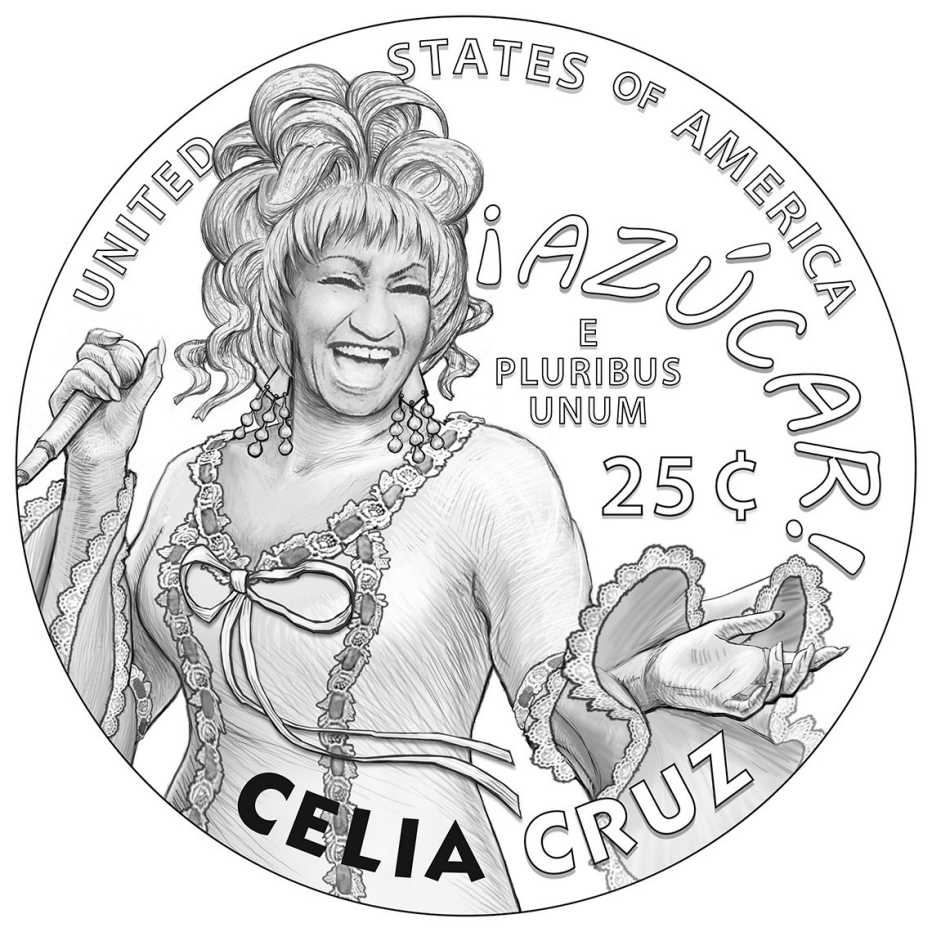 Moneda en homenaje a Celiz Cruz