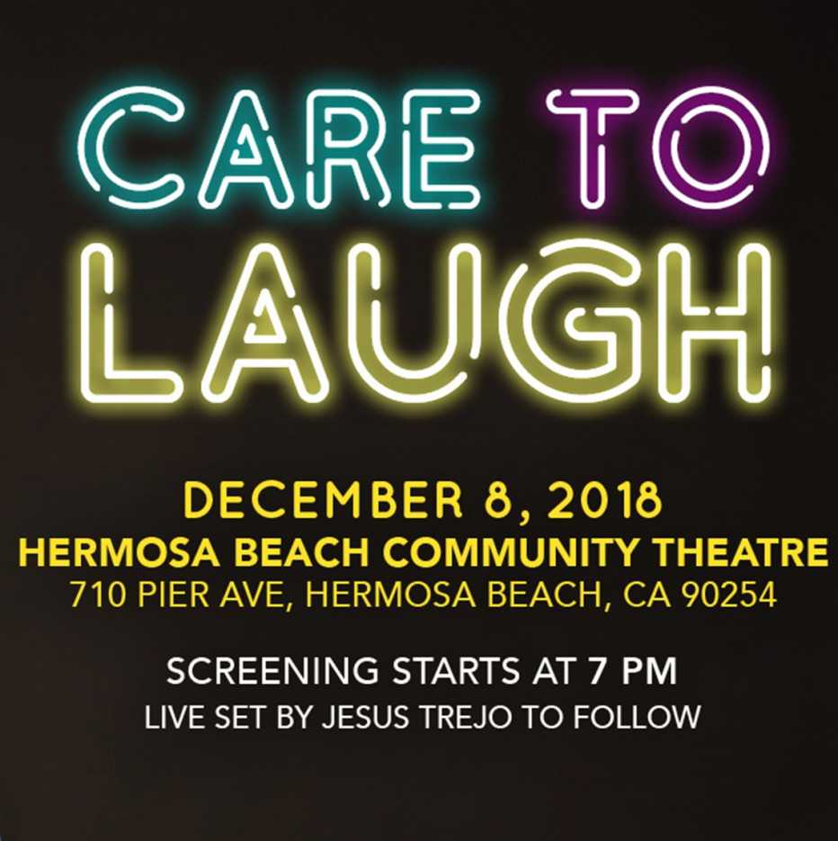 Care to laugh ad for Dec. 8 showing in Hermosa Beach, CA.