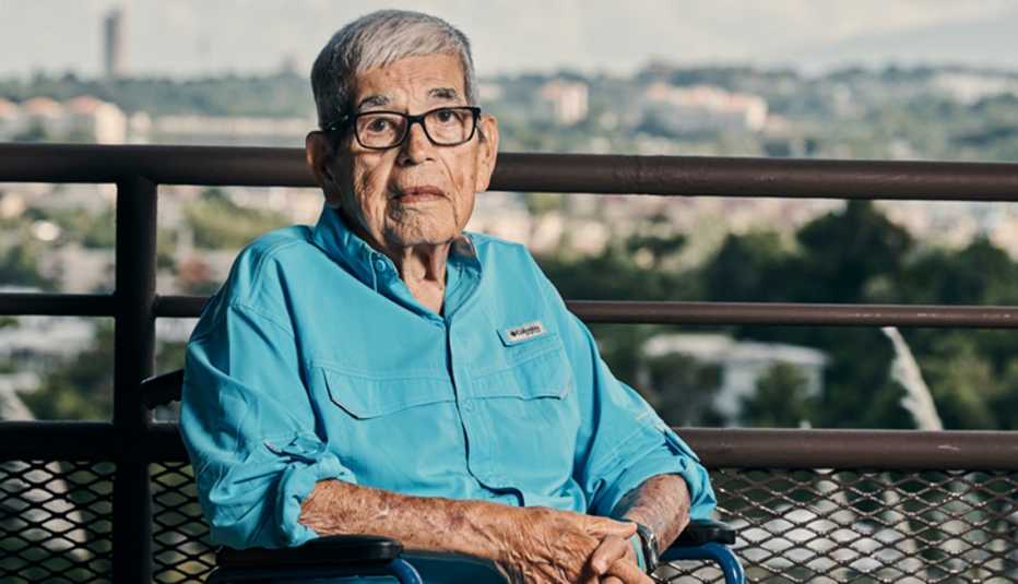 Don Alberto, a sus 89 años