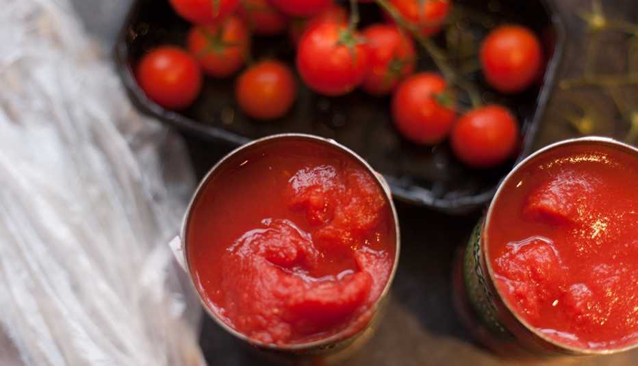 Tomates enlatados