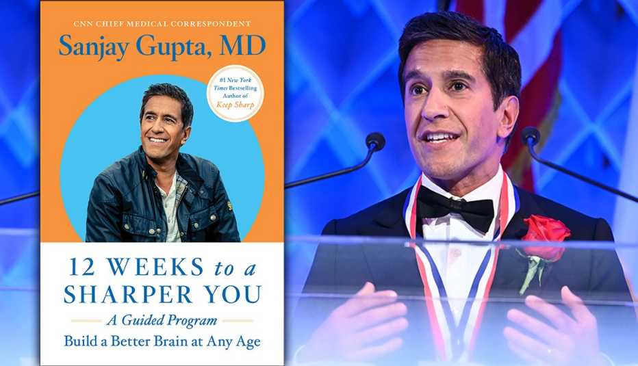 El último libro del Dr. Sanjay Gupta, "12 Weeks to a Sharper You"