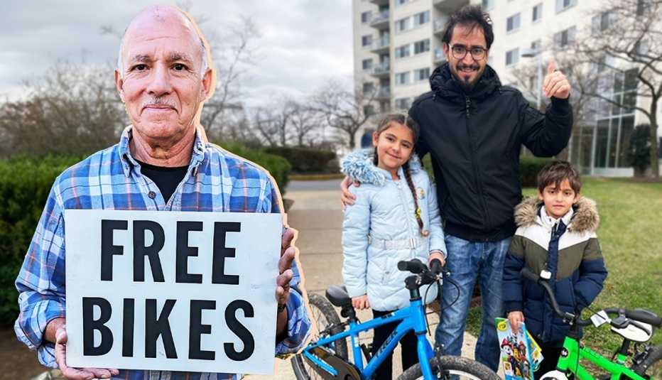 Manuel Vera, el hombre que convierte las bicicletas antiguas en sonrisas 
