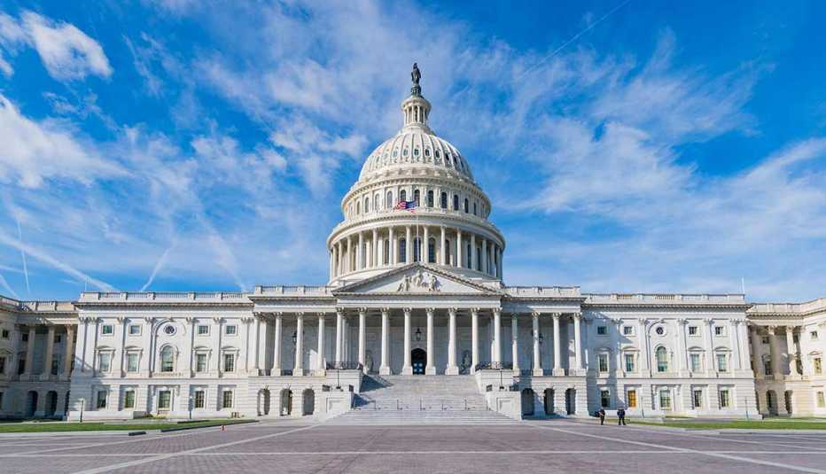 Imagen del Capitolio en Washington, DC - Trabajos con poco estrés, pero bien pagados