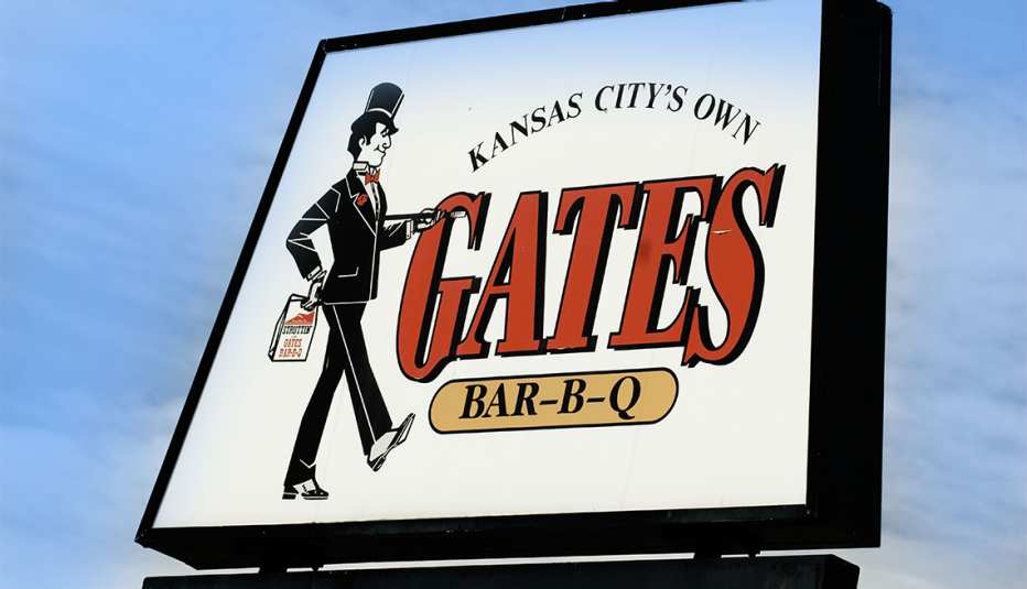 rótulo de gates bar b q en Kansas City, Missouri