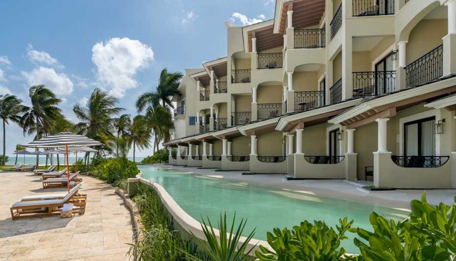 Playa para nadar en el resort solo para adultos Hyatt Zilara Riviera Maya