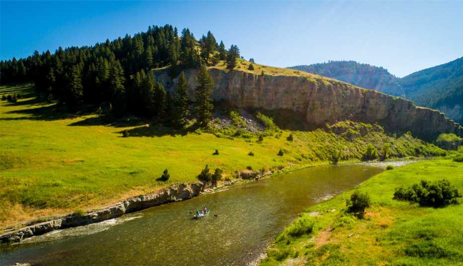 Río Smith en Montana Estados Unidos