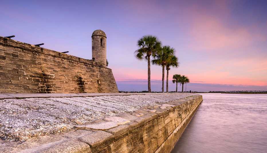 Castillo de San Marcos Monumento Nacional en St. Augustine, Florida