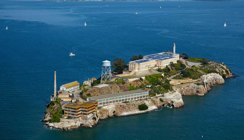 Alcatraz en San Francisco, California - 10 ciudades para los aficionados a la historia