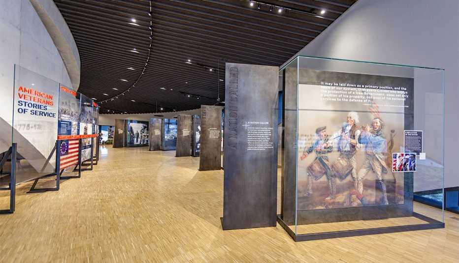 Sala temática del Museo y Monumento Nacional de los Veteranos