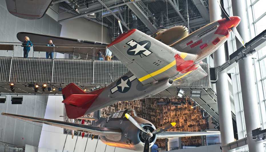 Avión en el Museo Nacional de la Segunda Guerra Mundial