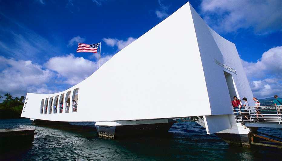 Edificio del USS Arizona Memorial 