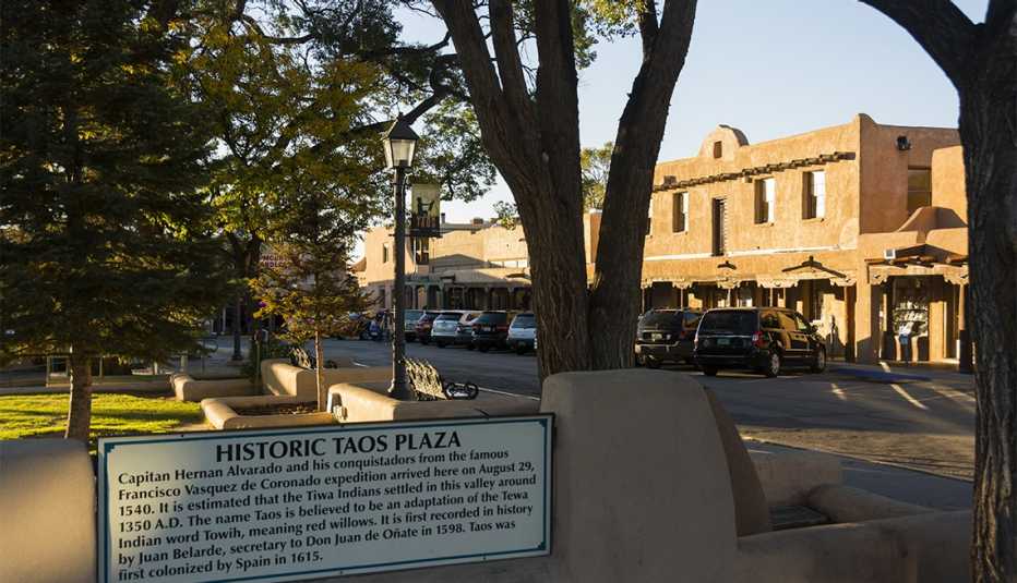 Distrito histórico del centro de Taos