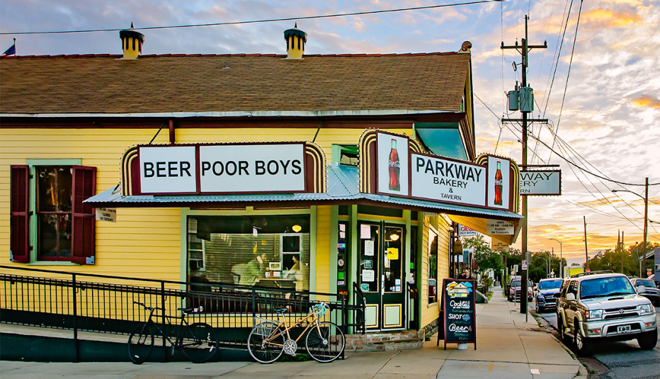 La panadería Parkway, una de las tiendas más antiguas de po boy en Nueva Orleans, Luisiana