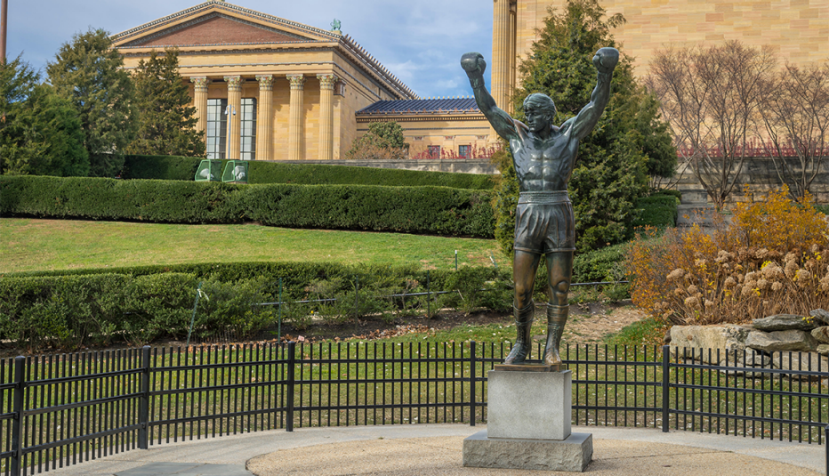 Estatua de Rocky en Filadelfia