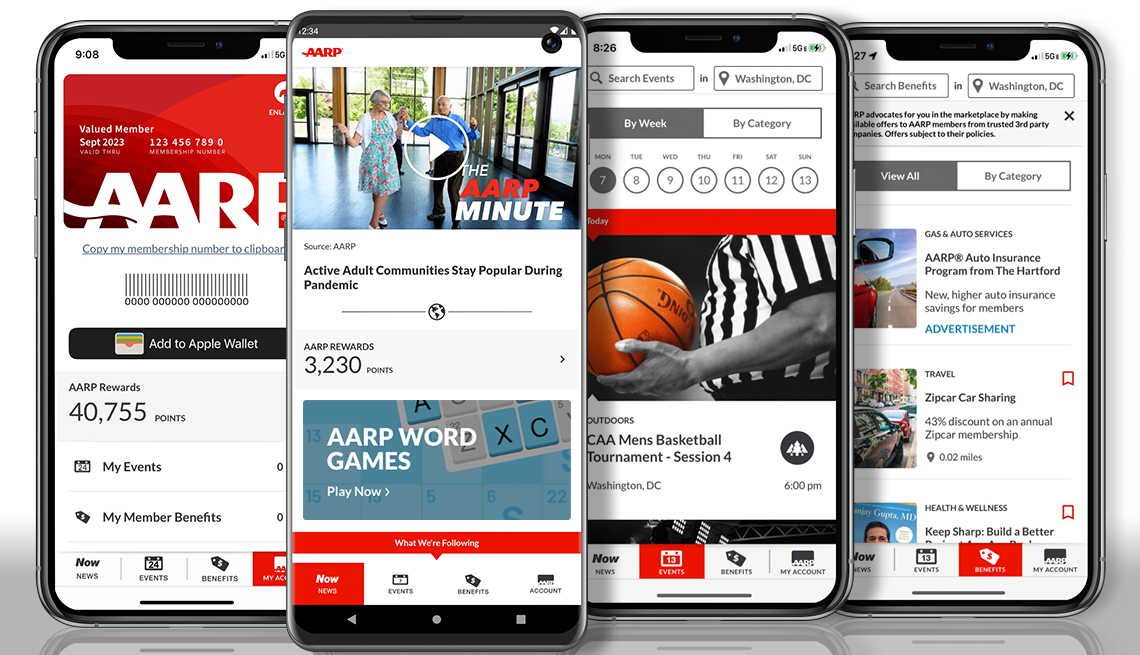 AARP Now App News Local Deals Events