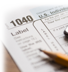 Pencil on IRS Form 1040, Tax preparation
