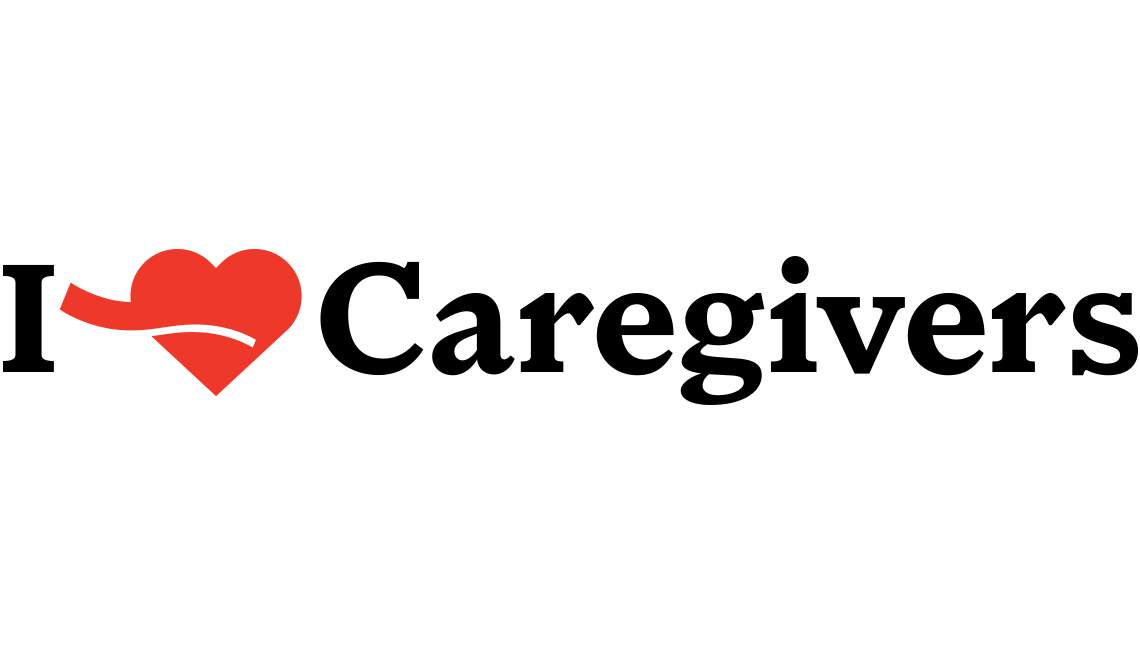 I Heart Caregivers Logo - AARP 