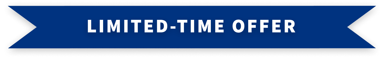 Limited time Offer