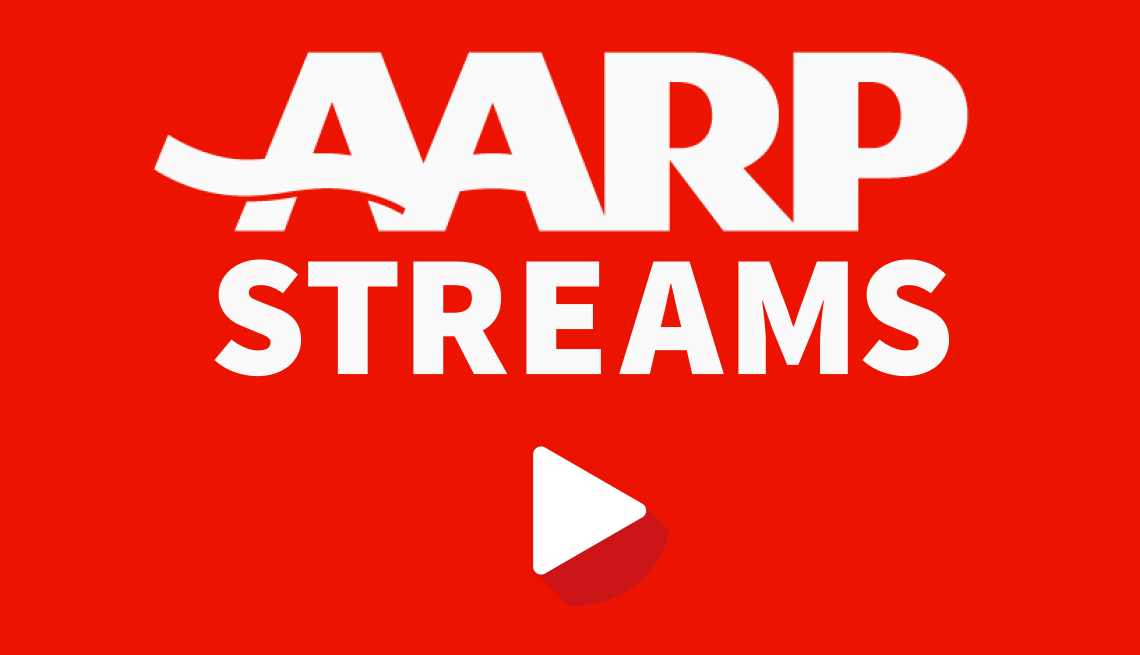 AARP Streams red logo