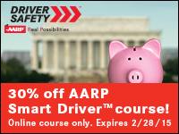 30% off AARP Smart Driver course