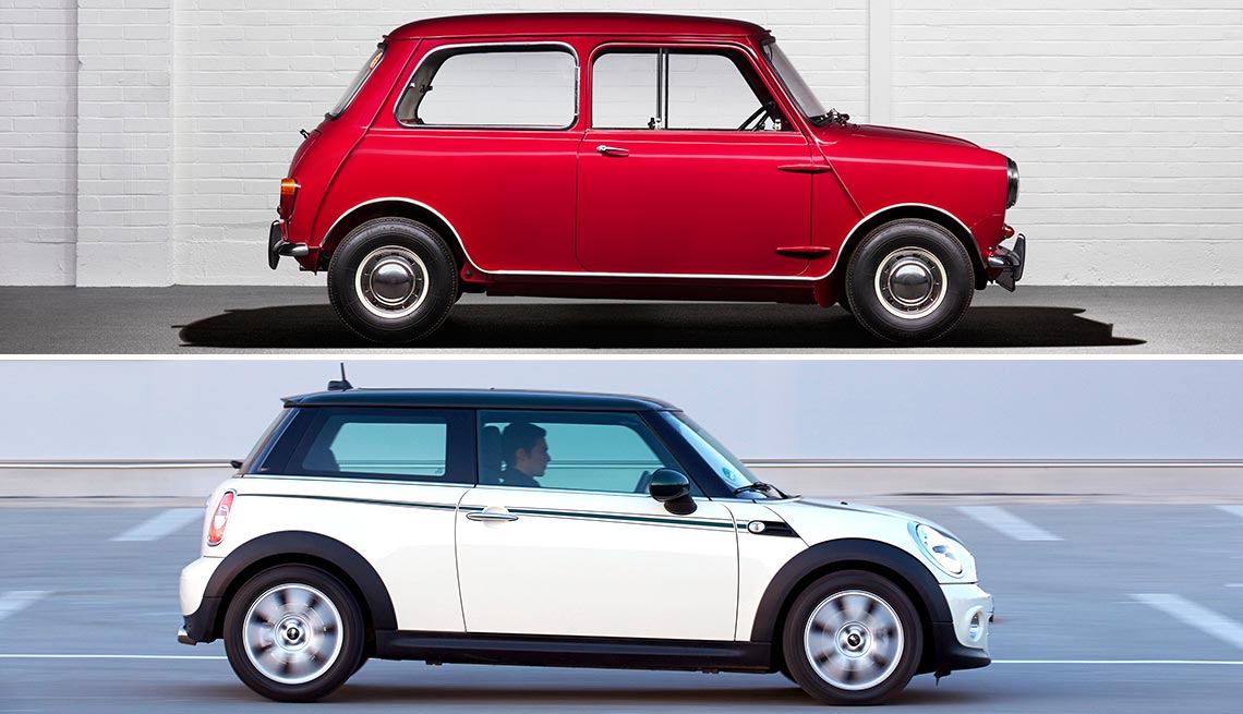 Classic Cars Then and Now -  Mini Cooper