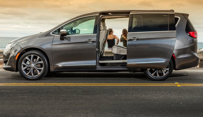 2017 Chrysler Pacifica Limited - Los mejores autos para viajar en la carretera