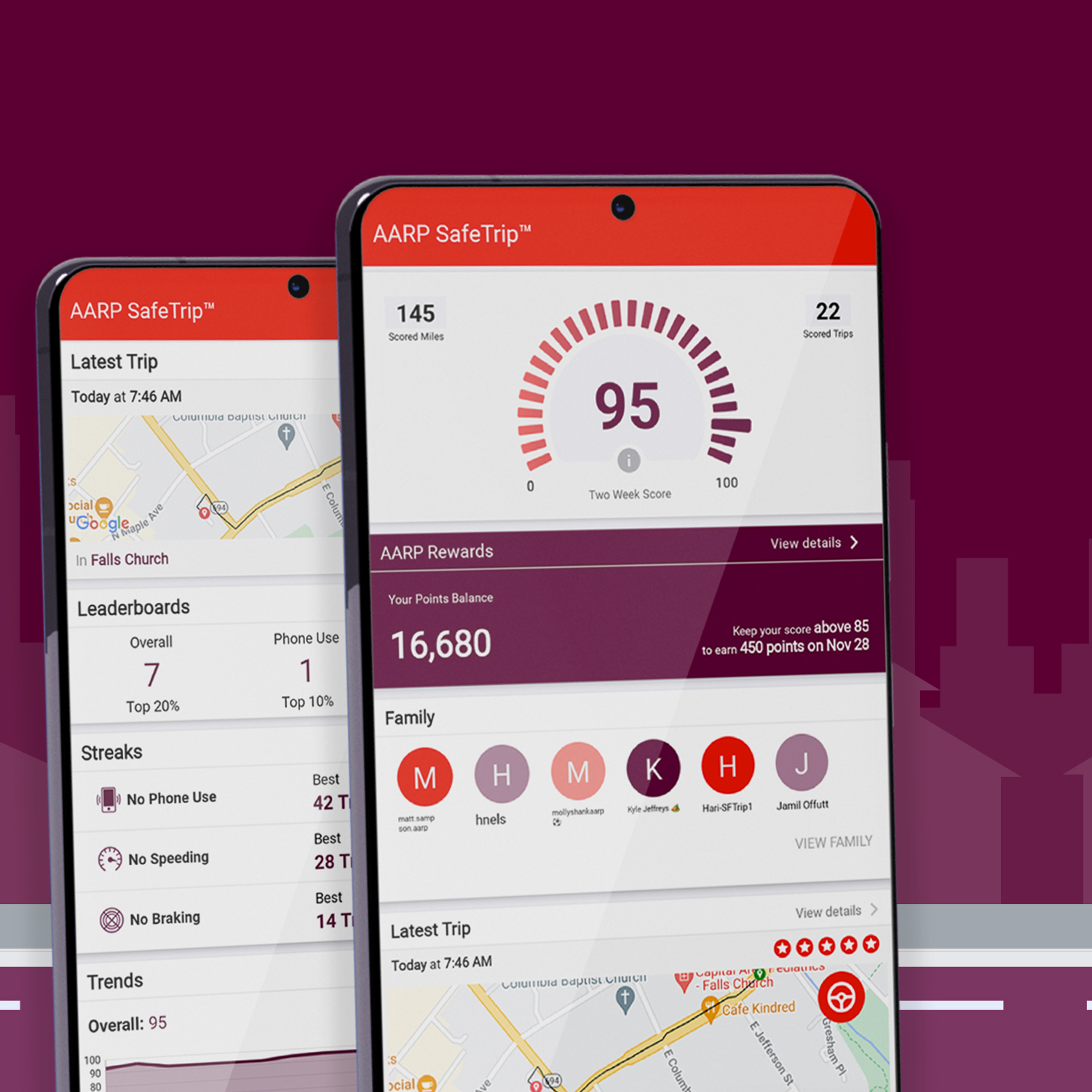 Aplicación AARP SafeTrip