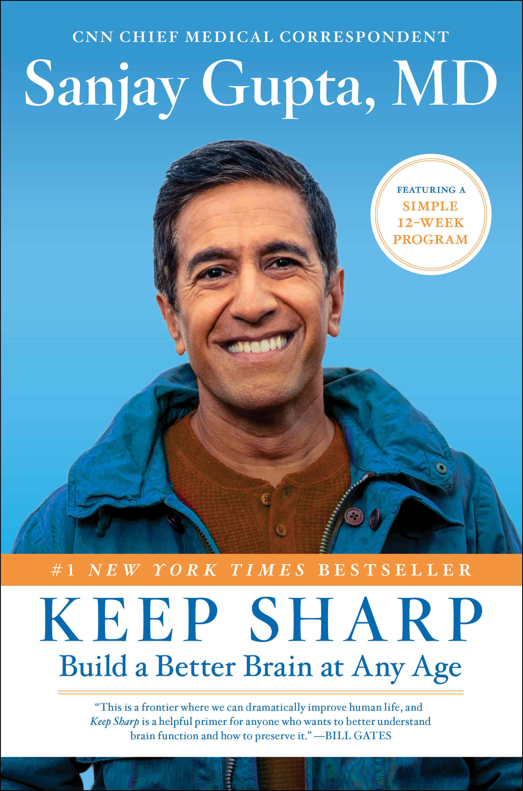 Sanjay Gupta, MD's Keep Sharp book cover