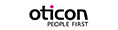 Logo. oticon. People First