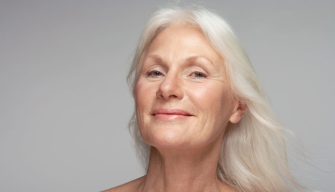 Mature woman, smiling, Jo Ann Jenkins column, Distrupt Aging, AARP