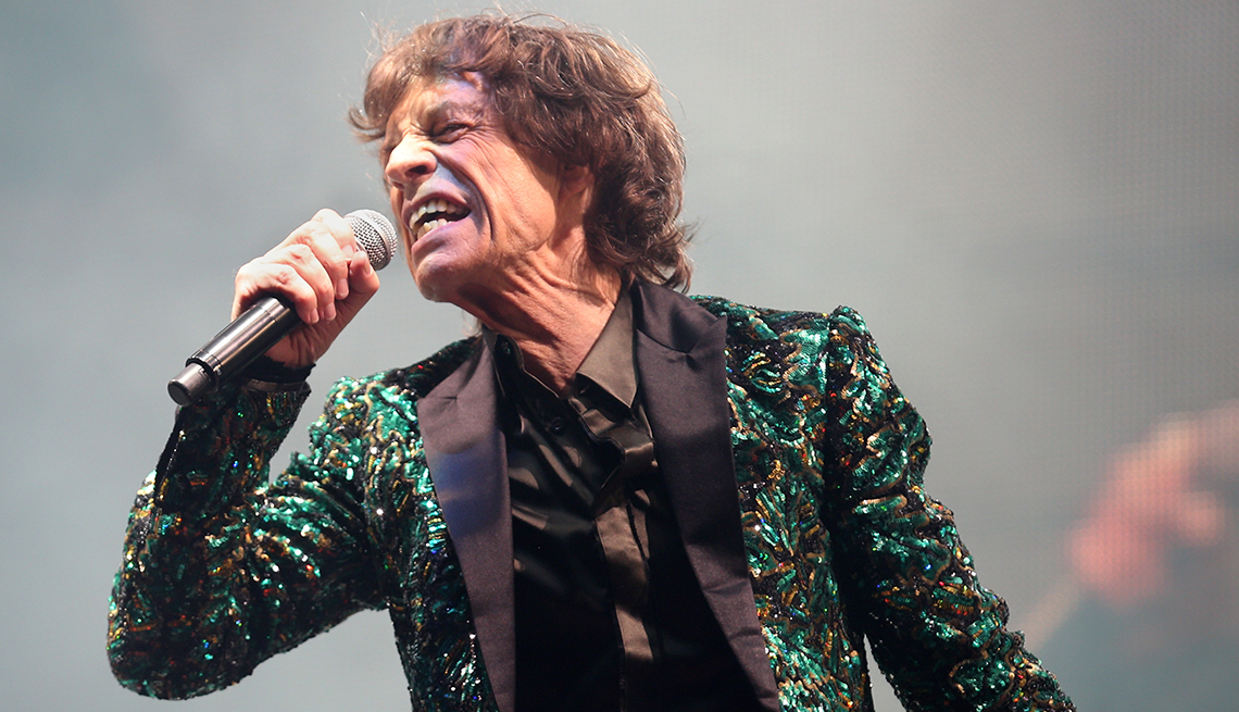 Mick Jagger, Singing, Concert, The Rolling Stones, The Glastonbury Festival, Fashion Styles, 50 Plus