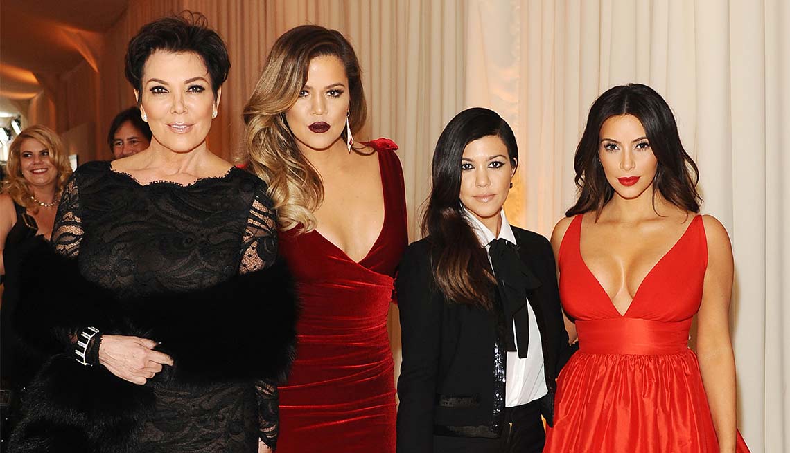 Kris Jenner, Khloe Kardashian, Kourtney Kardashian, Kim Kardashian, Look Who's A Grandma