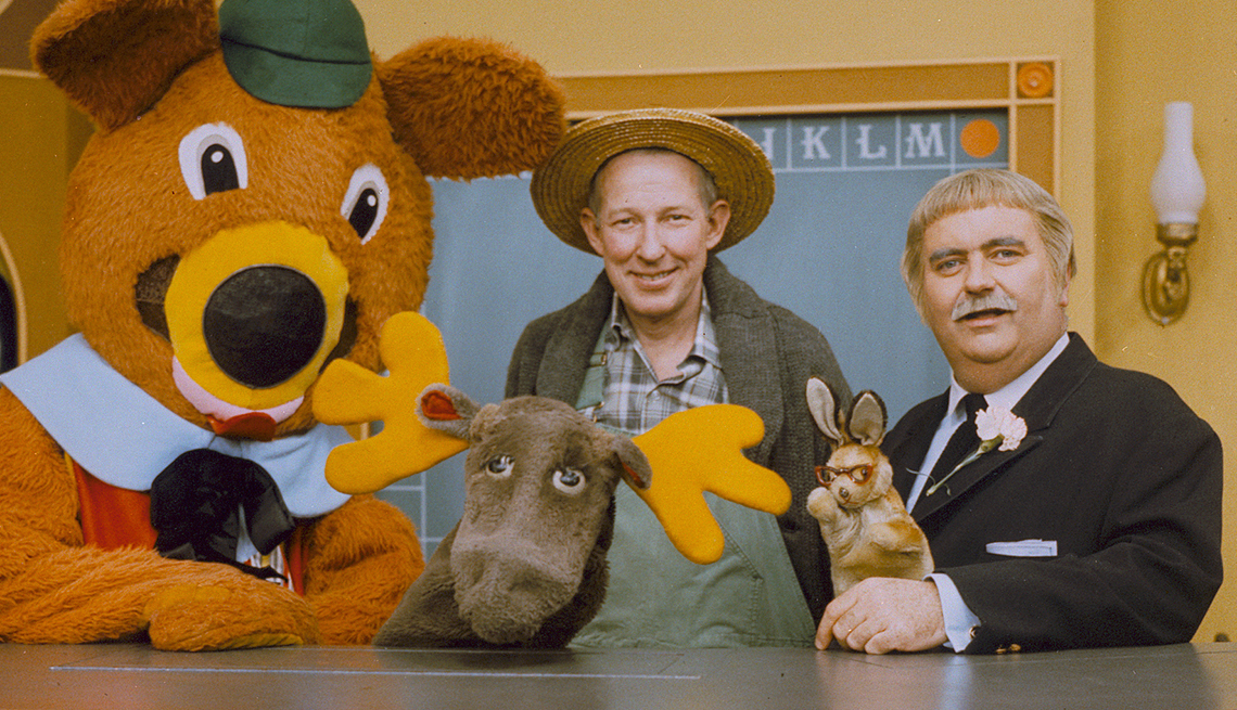 You Know You're a Boomer if, Captain Kangaroo television set, puppets, Mr. Greenjeans