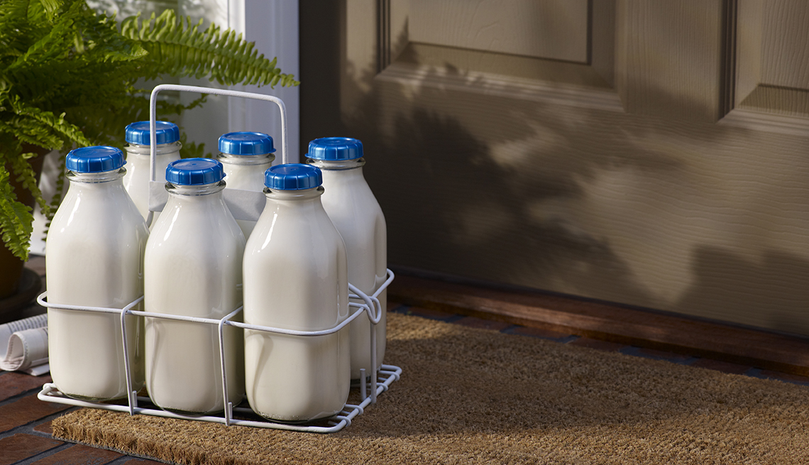 You Know You're a Boomer if, milk bottles doorstep delivery