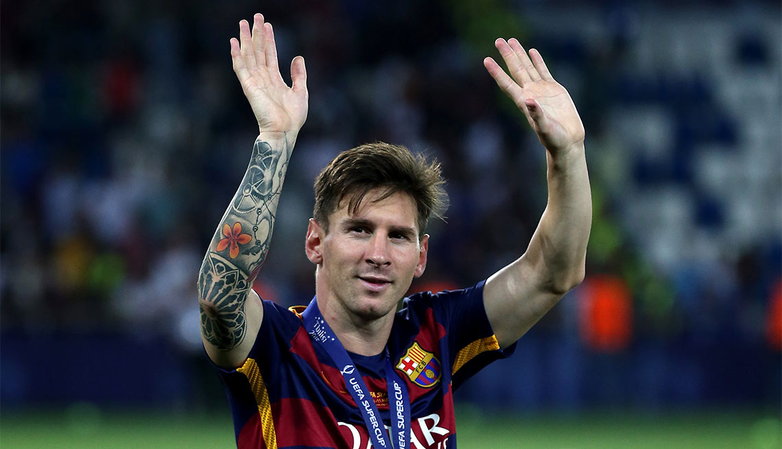 Leo Messi - Famosos que dejaron los estudios y hoy son millonarios