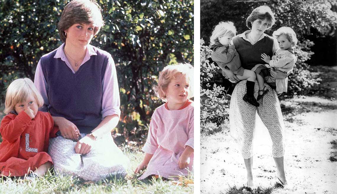 Lady Diana Spencer y unos niños