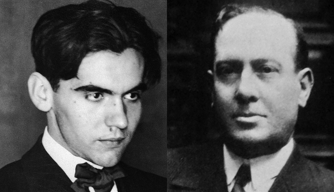 Federico García Lorca y Antonio Machado