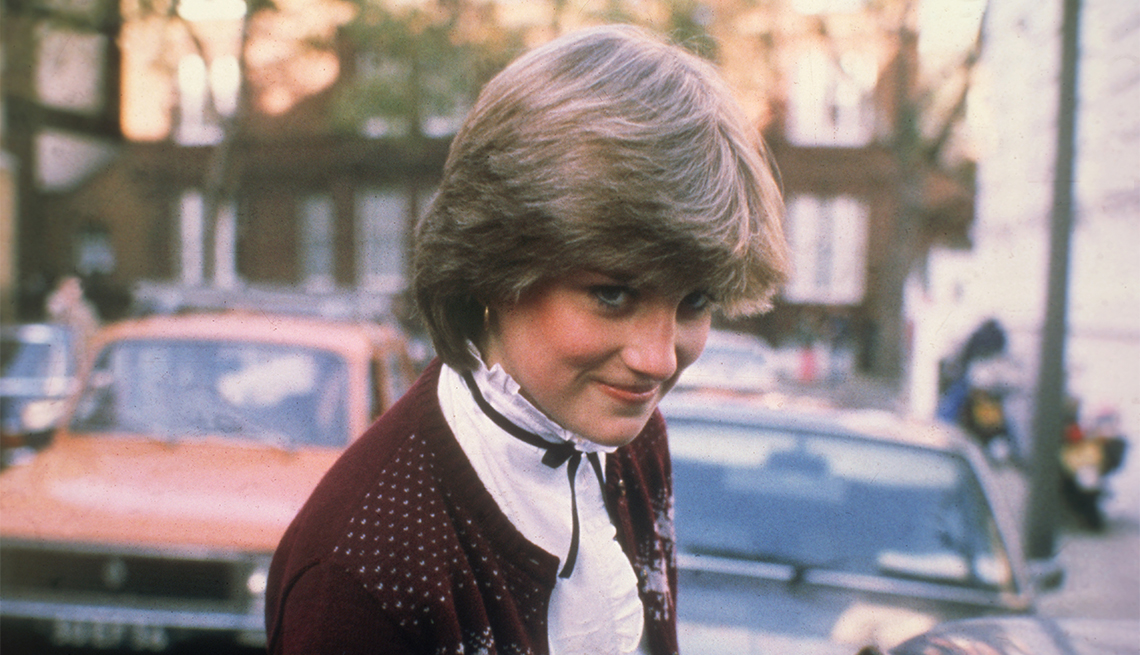 item 6 of Gallery image - Lady Diana Spencer, fiancee of Prince Charles, leaving her home in West London. 