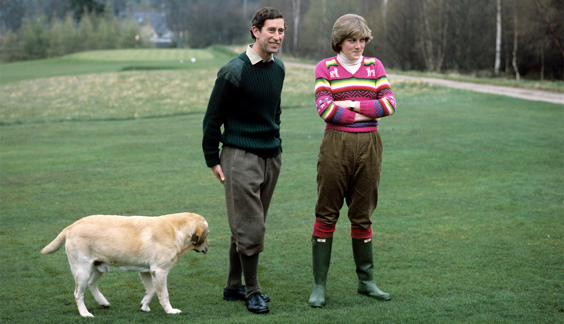 item 10 of Gallery image - Prince Charles and Lady Diana Spencer, Scotland, Britain, May 1981.