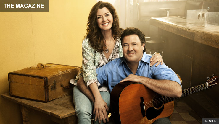 Musicians Amy Grant and Vince Gill