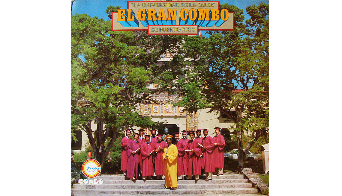 El Gran Combo, portada del álbum La Universidad  - Discos que los llevaron a la fama