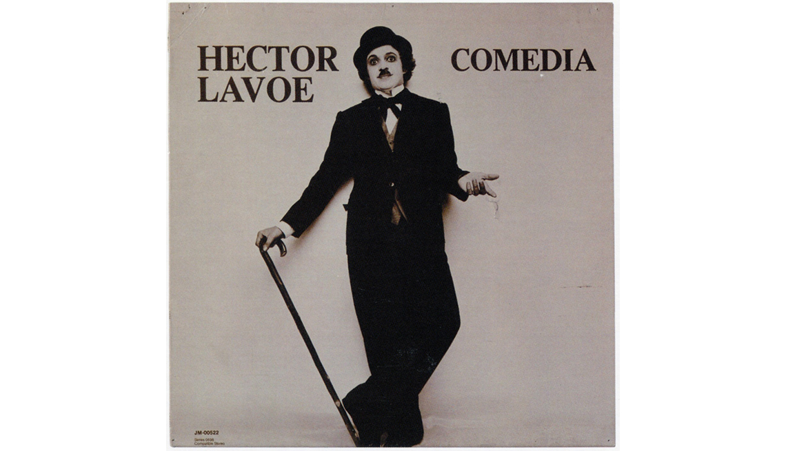 Héctor Lavoe. Portada del disco Comedia, 1978