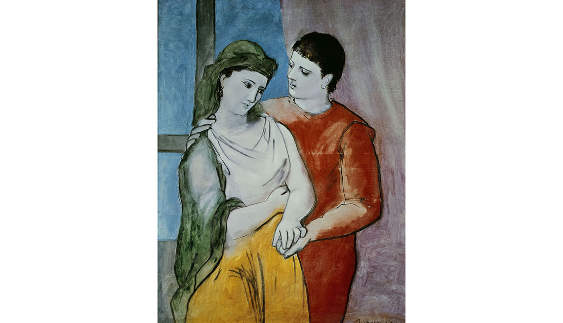 Picasso: Lovers - Cuadros de artistas famosos que celebran el amor