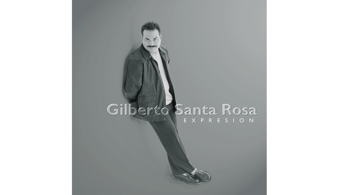 Portada del disco Expresión de Gilberto Santa Rosa